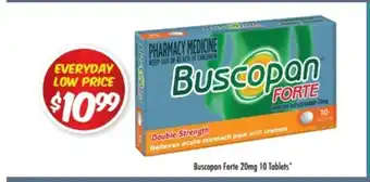 Buscopan Forte 20mg 10 Tablets