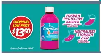 Gaviscon Dual Action 600ml