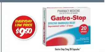 Gastro Stop 2mg 20 Capsules