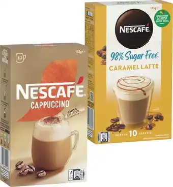 IGA Nescafé Coffee Sachets 8‑10 Pack Selected Varieties offer