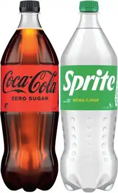 IGA Coca-Cola, Sprite, Fanta or Mount Franklin Sparkling Water 1.25 Litre Selected Varieties offer