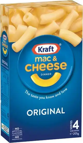 IGA Kraft Mac & Cheese Original 205g offer