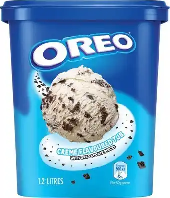 IGA Oreo or Nestlé Milo Ice Cream 1.2 Litre offer