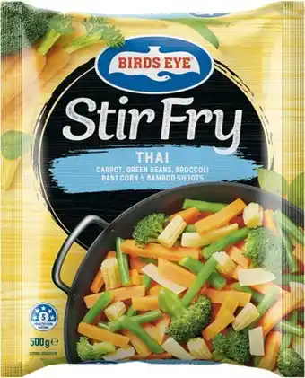 IGA Birds Eye Stir Fry Vegetables 500g Selected Varieties offer