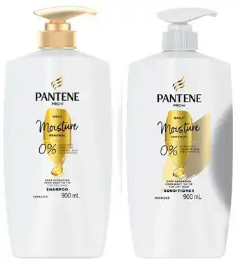 IGA Pantene Shampoo or Conditioner 900mL Selected Varieties offer