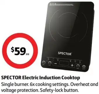 Coles SPECTOR Electric Induction Cooktop offer