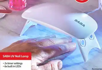 Coles SABA UV Nail Lamp offer