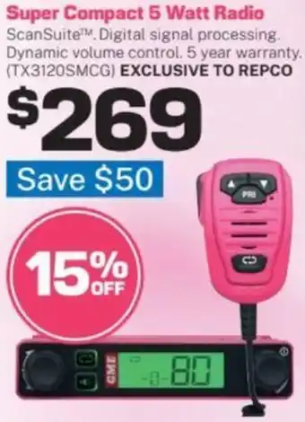 Repco Super Compact 5 Watt Radio offer