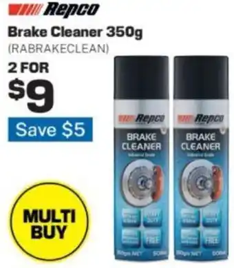 Repco Brake Cleaner 350g offer