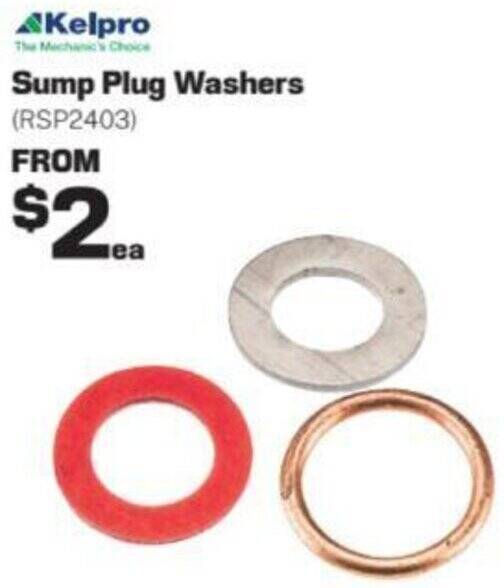 Sump Plug Washers offer at Repco