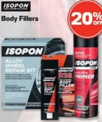 Repco Body Fillers offer