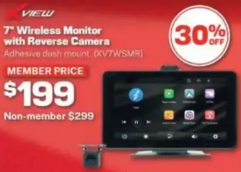 Repco 7" Wireless Monitor with Reverse Camera offer