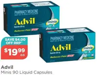 Your Local Pharmacy Advil Minis 90 Liquid Capsules offer