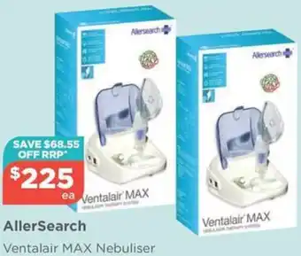 AllerSearch Ventalair MAX Nebuliser