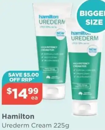 Your Local Pharmacy Hamilton Urederm Cream 225g offer