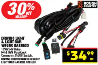 Autopro DRIVING LIGHT & LIGHT BAR WIRING HARNESS offer