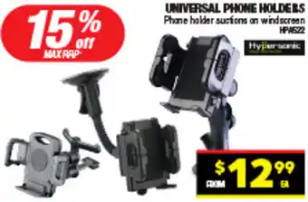 Autopro UNIVERSAL PHONE HOLDERS offer