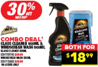 GLASS CLEANER 500ML & WINDSCREEN WASH 500ML