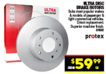 Autopro ULTRA DISC BRAKE ROTORS offer