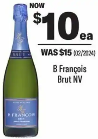 Liquorland B François Brut NV offer