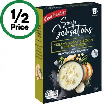 Woolworths Continental Sensations Cup Soup 40-70g Pk 2 offer