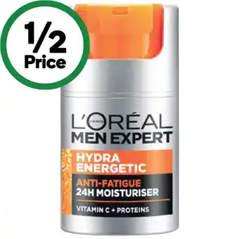 Woolworths L'Oreal Men Expert 24hr Moisturiser 50ml offer