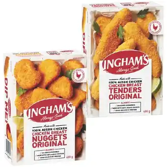 Woolworths Inghams Chicken Tenders or Nuggets 400g offer