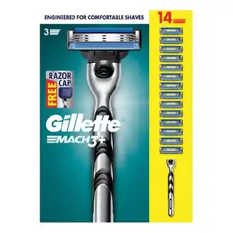 Gillette Mach3+ Value Pack