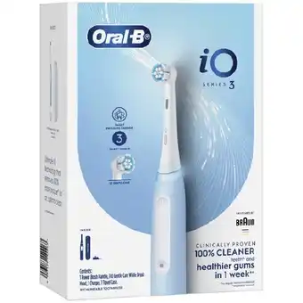 Woolworths Oral-B iO Electric Toothbrush offer