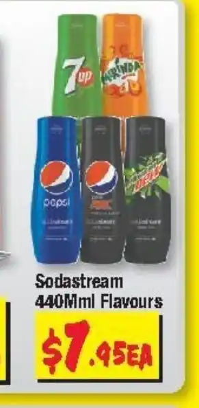 JB Hi-Fi Sodastream 440Mml Flavours offer