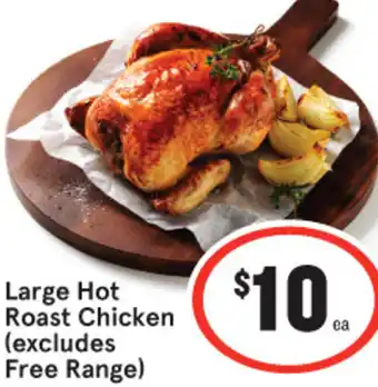 IGA Large Hot Roast Chicken offer