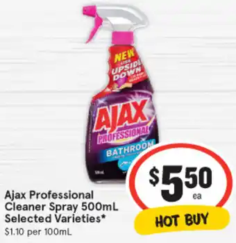 IGA Ajax Professional Cleaner Spray 500mL offer