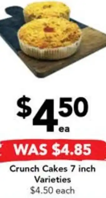 Drakes Crunch Cakes 7 inch offer