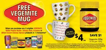 Drakes Vegemite 220g offer