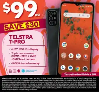 Drakes TELSTRA T-PRO offer