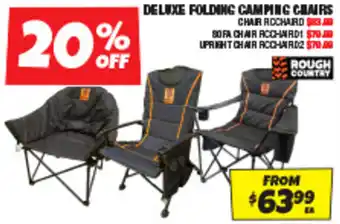 Autobarn DELUXE FOLDING CAMPING CHAIRS offer