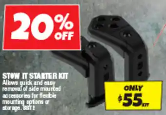 Autobarn STOW IT STARTER KIT offer