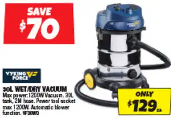 Autobarn 30L WET?DRY VACUUM offer