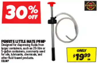 Autobarn PENRITE LITTLE MATE PUMP offer