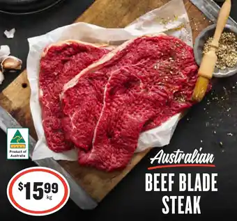 Ritchies Australian BEEF BLADE STEAK offer