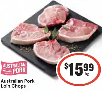 Ritchies Australian Pork Loin Chops offer