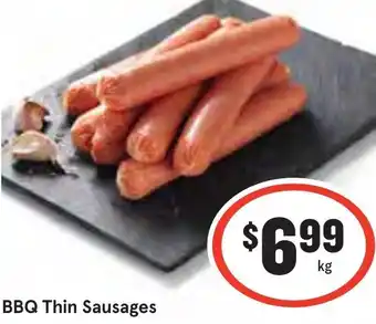 Ritchies BBQ Thin Sausages offer