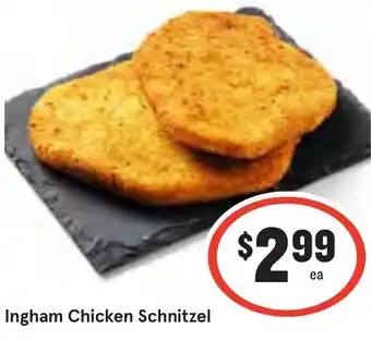 Ritchies Ingham Chicken Schnitzel offer