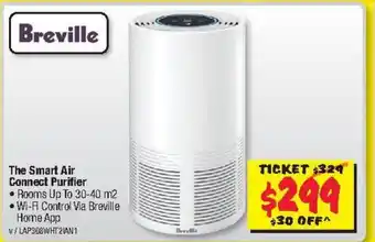 JB Hi-Fi Breville The Smart Air Connect Purifier offer