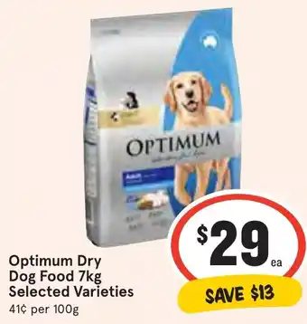 Ritchies Optimum Dry Dog Food 7kg offer