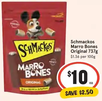 Ritchies Schmackos Marro Bones Original 737g offer