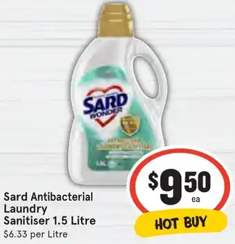 Ritchies Sard Antibacterial Laundry Sanitiser 1.5 Litre offer