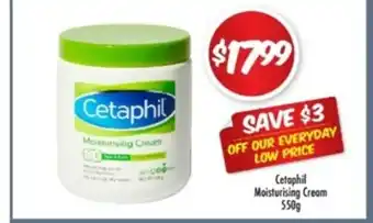 Chemist Outlet Cetaphil Moisturizing Cream 550g offer