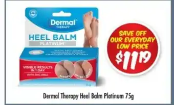 Dermal Therapy Heel Balm Platinum 75g