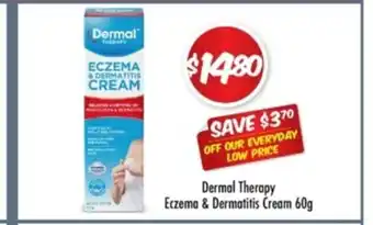 Dermal Therapy Eczema & Dermatitis Cream 60g